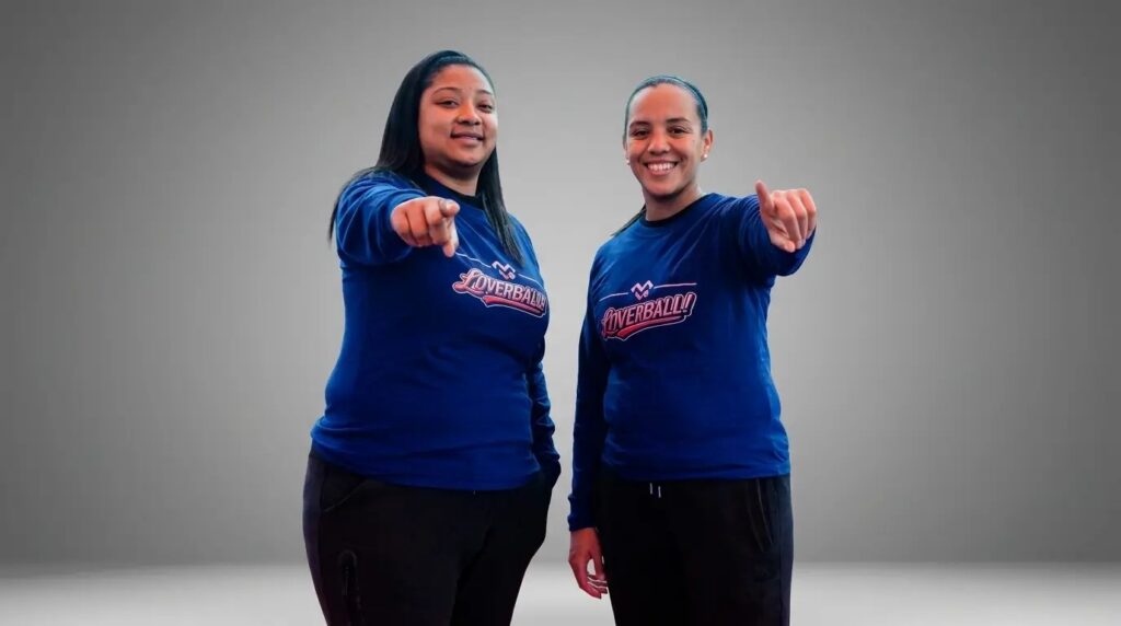 Laury García y Maholy Lovera, fundadoras de Loverball Academy